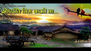 Zopdite nim waki na  New Gondi song  Pandurang meshram [upl. by Nodroj]