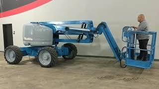 2005 Genie Z4525J Articulating Boom Lift STK 5843 [upl. by Enrobialc]