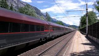 Railjet passenger Train OBB [upl. by Aleras]