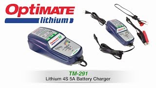 OptiMate Lithium  4s 5A Battery Charger feat TM291 [upl. by Lebyram]