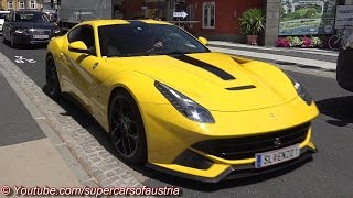 Novitec Ferrari F12  Loud Revs [upl. by Nomzzaj]