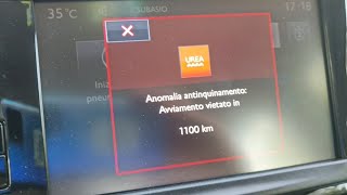 SPIA UREA ANOMALIA SU PEUGEOT 208 16 BLUEHDI AVVIAMENTO VIETATO  PRIMA PARTE [upl. by Gazzo342]