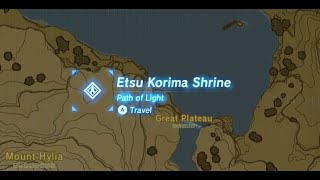 Ex The Champions Ballad Etsu Korima Shrine Part  Quest  Zelda BOTW [upl. by Nasaj]