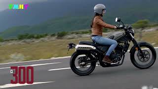 2023 NEW HONDA CL300 SCRAMBLER  RIDING TEST ON THE ROAD [upl. by Tristram]