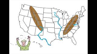 US Geography Song  Mountains Rivers and Great Lakes [upl. by Munmro]