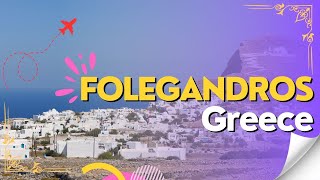 Discover Folegandros Greeces Hidden Gem  Ultimate Travel Guide [upl. by Akzseinga857]