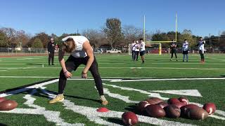 Gabriel Southern  2022 AL Senior  Long Snapper  Phase 3 Kicking TX December Camp 2021 [upl. by Doykos]