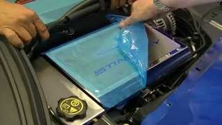 How To Install a 2014 Corvette Stingray Fuse Box Cover [upl. by Orvie]