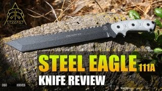 TOPS Steel Eagle Xtra HD Tanto Knife Review  OsoGrandeKnives [upl. by Giacinta]