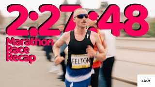 Running A 227 Marathon A Mile By Mile Breakdown Race Recap [upl. by Gerlac]