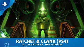 Ratchet amp Clank PS4  All Gold Bolts  Deplanetizer [upl. by Dranyar921]