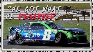 He got what he deserved  NASCARs RADIOACTIVE from Pocono [upl. by Kirrad70]