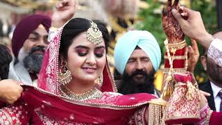 Best Wedding Highlight II GURINDER amp RAJVEER II Best Punjabi Wedding 2021 II The Royal Photography [upl. by Roland110]