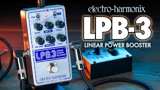 ElectroHarmonix LPB3 Linear Power Booster amp EQ EHX Demo by TOM BURDA [upl. by Edlun731]