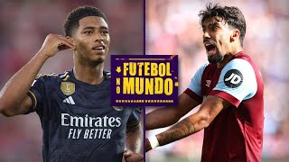 Futebol no Mundo 261 Bellinghammania caso Paquetá e show dos artilheiros na Itália [upl. by Quinn164]