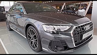 20222023 Audi A8 S Line  NEW FULL A8 Facelift REVIEW Interior Exterior Infotainment [upl. by Ogaitnas]