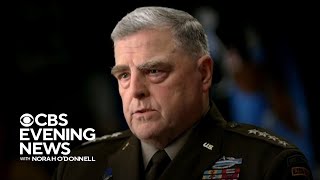 Gen Mark Milley makes first public response to Trump comments [upl. by Divadnhoj]