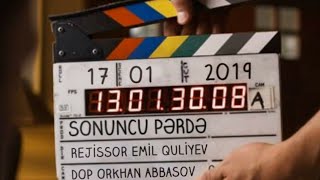 quotSonuncu Pərdəquot filminin kadr arxası çəkilişlərindən BTS [upl. by Adiuqram]