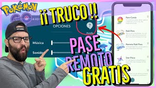 💥 GUÍA DEFINITIVA  Cómo Conseguir PASE de INCURSIÓN Remoto GRATIS en Pokemon Go  PASO a PASO【2022】 [upl. by Berman261]