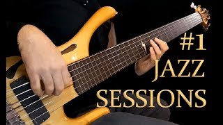 JAZZ STANDARDS  THE GIRL FROM IPANEMA  Fretless Bass Improvisation [upl. by Emaj]