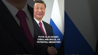 Putin Says India China Brazil Can Mediate UkraineRussia Talks  Subscribe to Firstpost [upl. by Gardel]