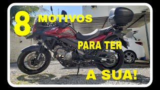 VStrom 650 XT  Minhas impressões [upl. by Nymsaj]