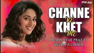 Channe Ke Khet Me  Dj Prax Ps  Retro Remixer  Madhuri  Shahrukh [upl. by Nimajnab]