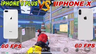 iPhone 8 Plus vs iphone x 1 vs 1 pubg gameplay iphone x vs iphone 8plus comparison in 2024 [upl. by Ynaoj]