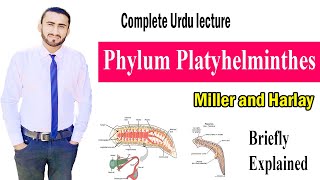 Phylum Platyhelminthes miller and Harley zoologyADSBSCBSUrdu Shahzad Rasool learning zoology [upl. by Ajax]