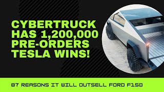 87 reasons the Tesla Cybertruck will outsell the Ford F150 [upl. by Daven429]