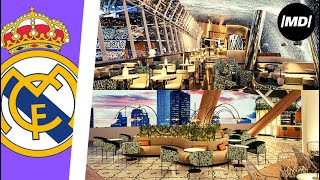 NUEVO SANTIAGO BERNABÉU  Así será el impresionante SKYBAR en el superpalco VIP del REAL MADRID [upl. by Soelch]