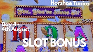 Slot Bonus  July Vacation 2022 Day  Sams Town amp Horseshoe Tunica in Mississippi [upl. by Coniah]