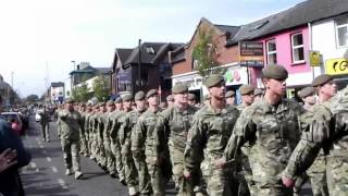 Mercian Regiment 2nd Battalion Homecoming [upl. by Alvira149]