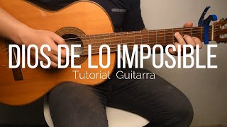 Dios De Lo Imposible  Marco Barrientos  GUITARRA [upl. by Hgielyk]