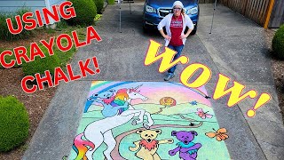 HOW TO SIDEWALK CHALK ART [upl. by Puri]