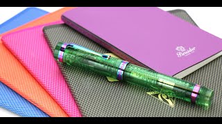 The MERRIEST Fountain Pen Release of 2023 Magna Carta Tinseled Evergreen Fountain Pen [upl. by Ruddy713]