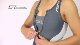 2XU Womens WT1766d Compression Triathlon Tri Suit [upl. by Eitsym]