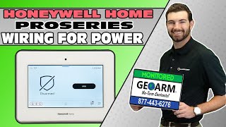 Honeywell Home ProSeries Wiring for Power [upl. by Cristen]