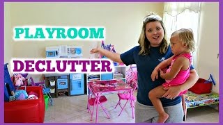 DECLUTTERING THE PLAYROOM [upl. by Nylcoj600]