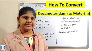 How To Convert decameter To meter  Conversion of Decameter To meter  Decameter To Meter [upl. by Charil]