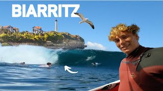 PARTIR À BIARRITZ ET SURFER LES MEILLEURS SPOTS DE SURF POUR MON RETOUR EN FRANCE [upl. by Essyla536]