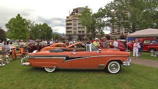 Canada ONLY 1956 Meteor Rideau Sunliner Convertible  Rare Canadian Built Cars [upl. by Nancy]