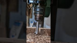 Forstner bit shorts diy woodworking lifehacks tools diywoodworking woodworkingtools [upl. by Watanabe461]