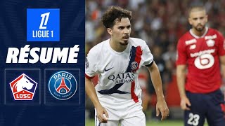 Lille PSG  13  Le Résumé  Ligue 1 202425  psg lille [upl. by Anitirhc]