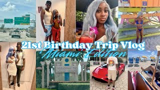 21st Birthday Trip Vlog MIAMI EDITION [upl. by Rednaskela]