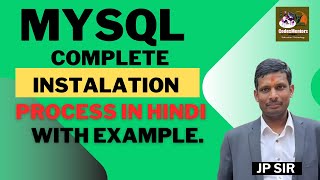 mysql Complete Installation Process in Hindi with Examplejpsir iit technology codesmentors [upl. by Anikram]