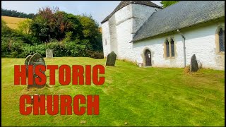 ST MARYS CHURCH PILLETH KNIGHTON WALES A look around this historic building [upl. by Anitrebla532]