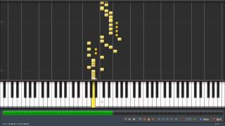 Van Halen ERUPTION Solo Synthesia Tutorial [upl. by Lipfert]