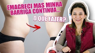 Emagreci Após a Gravidez Mas Minha Barriga Continua [upl. by Sherl]