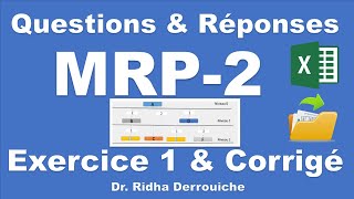 01 Exercice simple MRPPDPCBN avec sa correction [upl. by End]